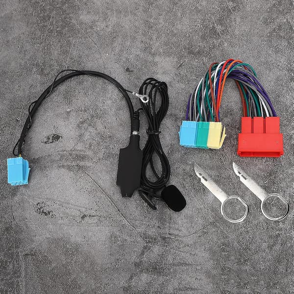 Bluetooth-ljudadapter med högtalarbilstereo passar för A2 A3 8l 8p B5 B6 B7 A6 8 / 20pin
