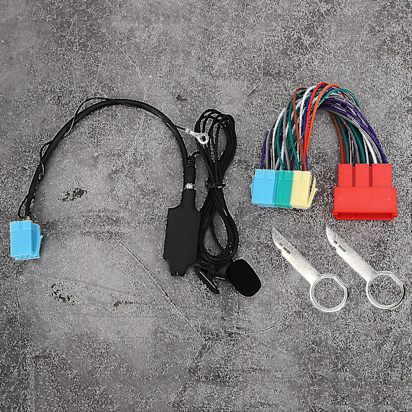 Bluetooth-lydadapter med højttaler til bilstereo, der passer til A2 A3 8l 8p B5 B6 B7 A6 8 / 20pin