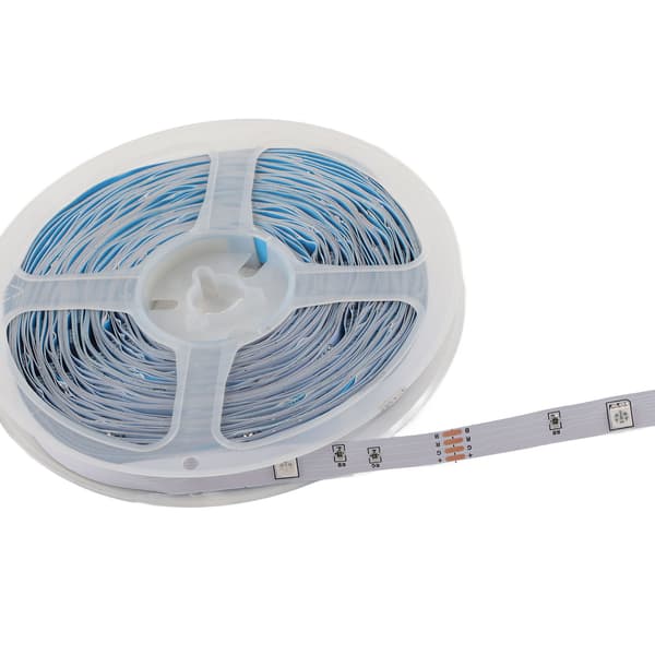 LED RGB-ljusremsa 5V knappkontroll tejp ljus färgbyte USB-driven remsa ljus för sovrum 15m / 49,2ft