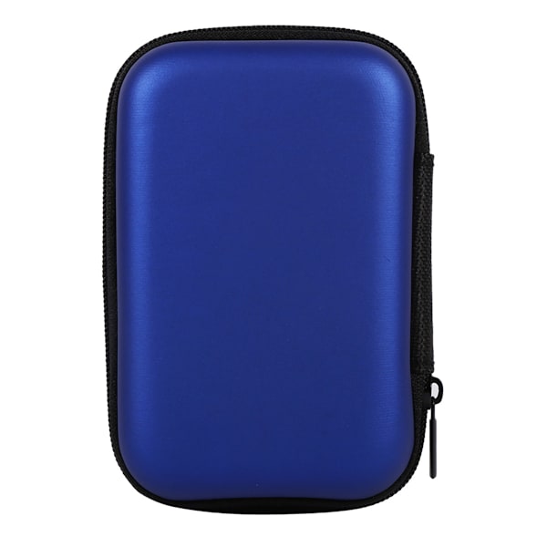 1 stk Mini Oppbevaringspose Gadgets Organizer Bærbar Veske For Hodetelefoner U-disk Datakabel Varm (Mørk Blå)11*7.5*4cm