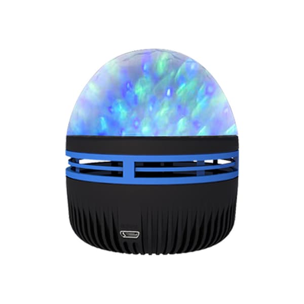 LED Projektor Lys Natlys USB Drevet, Krystal version Crystal version