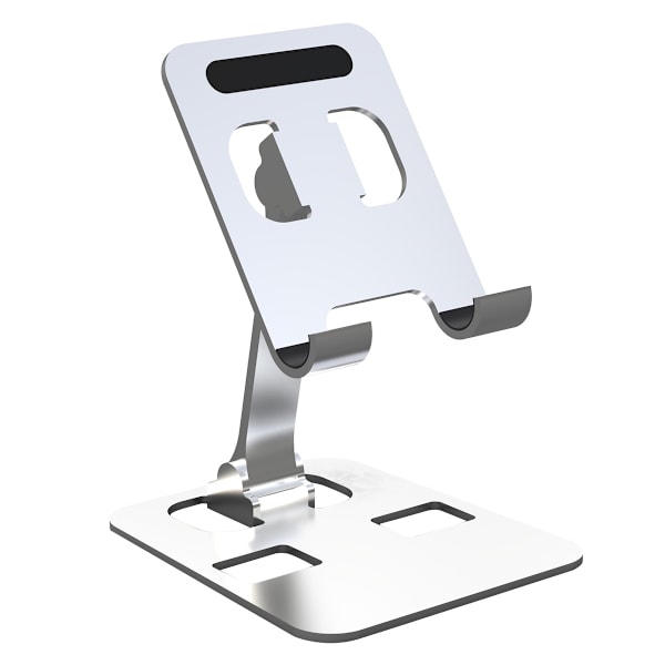 Tablettstativ for skrivebord, stabilt tablettstativ, sammenleggbart og