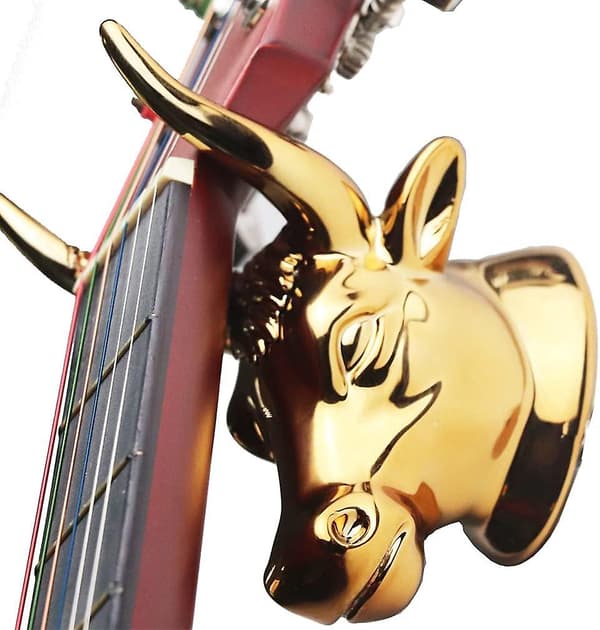 Gitarrhållare Vägghängare Tjurkonst Gitarr Ukulele Hängare Gitarrhängare Väggkrok Hållare Stativ för Bas Elektrisk Akustisk Gitarr Ukulele