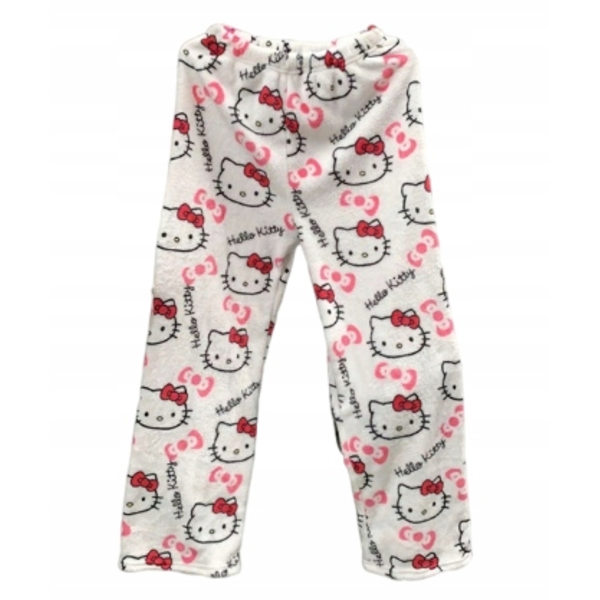 Cartoon HelloKitty Flannel Pyjama - Pehmeät ja paksut eristetyt pyjama naiset 3 3 3 M