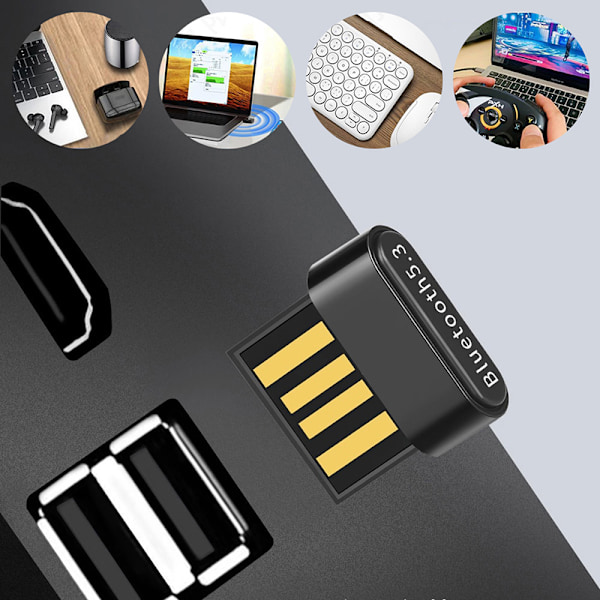 Bluetooth 5.3 trådlös USB-adapter BT o Receive USB Adapter