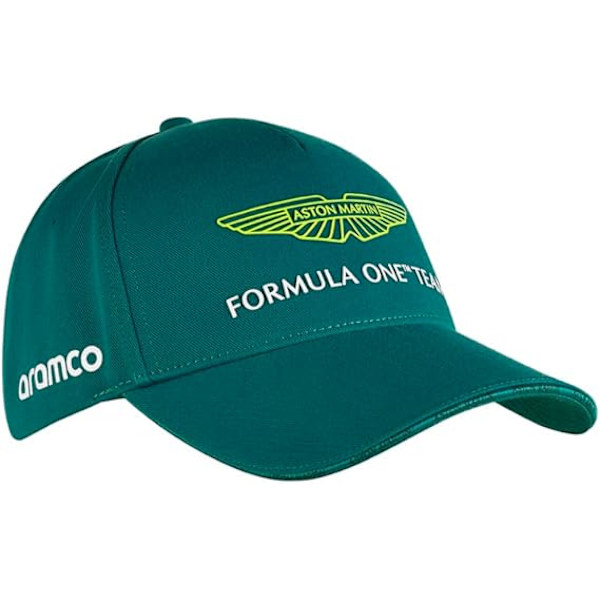 Aston Martin F1 Team - - Teamförare keps limegrön - Unisex - Justerbar, One Size Fits A malachite green