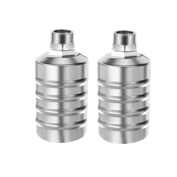 2 stk. helautomatisk vannstandskontroll flyteventil, vannstandskontroll for vanntank 3/4 tommer