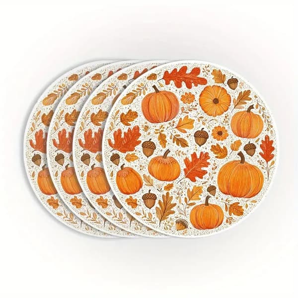 4 stk. Halloween-sløjfehårklemmer sæt, mørke græskar spøgelse flagermus hårnåle til kvinder og børn 38*38cm