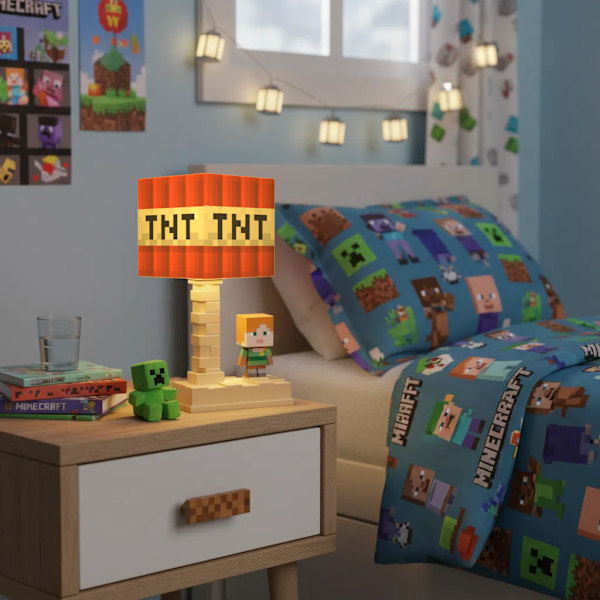Element Byggeklods Lampe | Type-C Genopladelig LED Natlysboks box