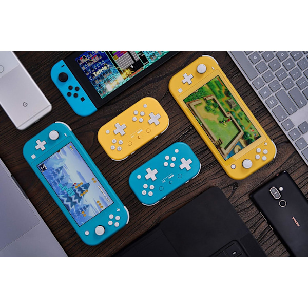 Lite Bluetooth Spillkontroll for Switch Lite, Switch & Windows (Turkis Utgave) blue