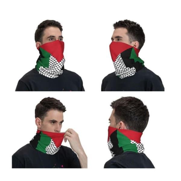 Palæstinensisk flag tørklæde multifunktionelt tørklæde solrig Style 7 style 7