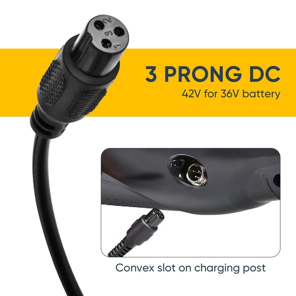 42V 2A Batteriladdare Universell Strömadapter