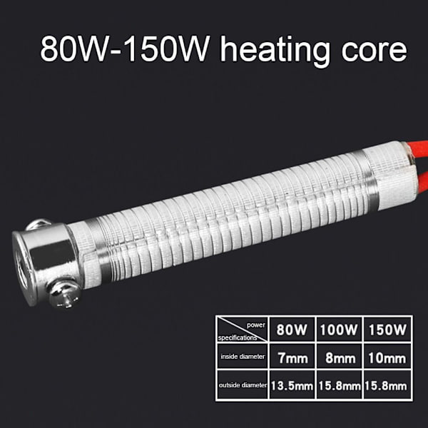 Lämmityselementti Juotosraudan Ytimet 100W 100W 100W 100W