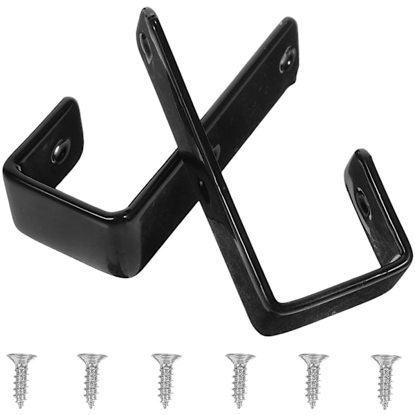 1 set bunk bed ladder bracket bed ladder fixing hook sturdy bunk bed ladder bracket hook black