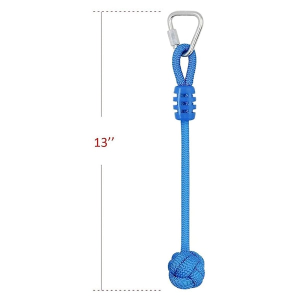 Barnens Gung- och Klättertillbehör för Ninja Warrior Hindringsbana - Ninja Slackline Ninja Fästen - 3-pack - WELLNGS 0