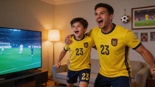 VM 2026 Ecuador Børn Voksen Trøje Nr. 23 Caicedo(BT) 18
