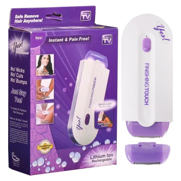 Beauty SatinShave Essential Wet & Dry Elektrisk Ben- og Kropsshaver til Kvinder, Ledningsfri, Hvid