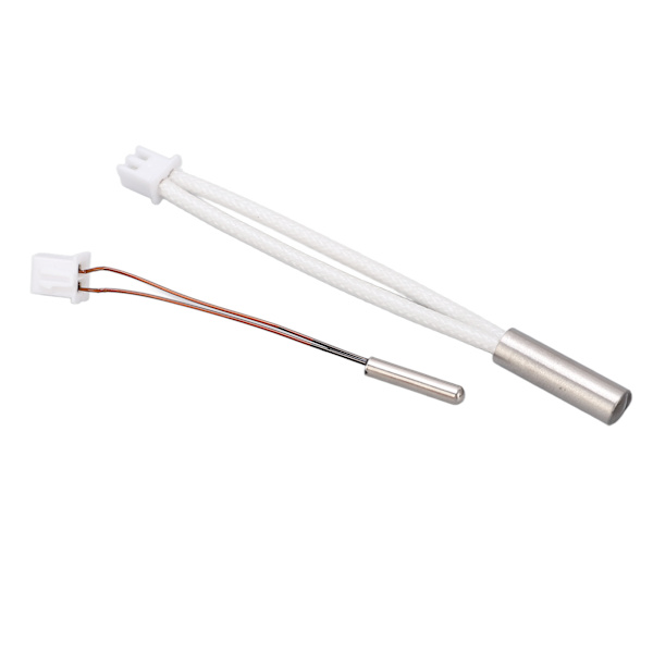 Rustfritt stål termistorkabel med 24V 40W varmepatron temperatursensor for 3D-printer