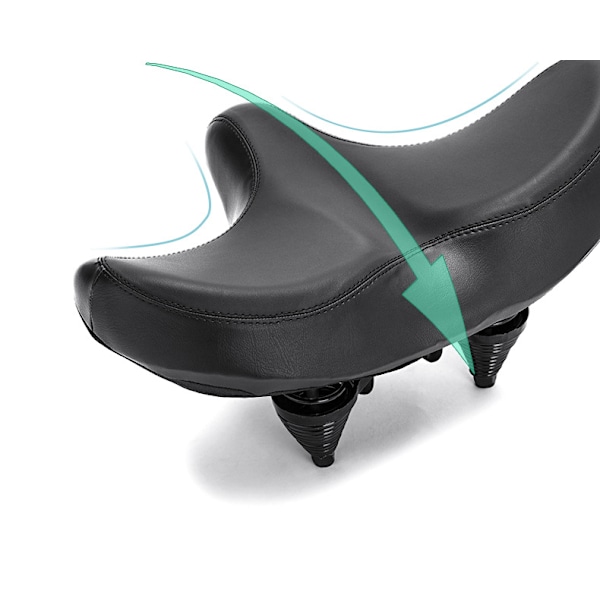 Ultra komfortabel cykelsadel blød komfortabel memory foam[qb]