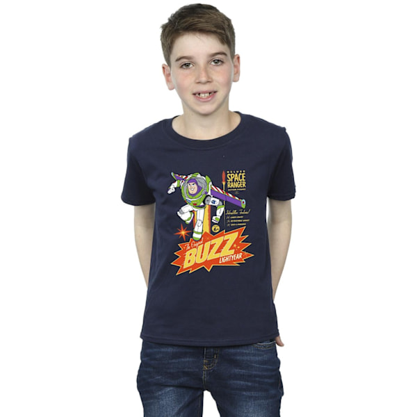 Disney Drenge Toy Story Buzz Lightyear Rum T-shirt 9-11 år N Blå Navy Blue 9-11 Years