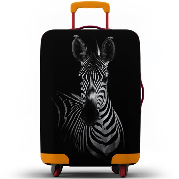 Print-matkalaukku suojapussi Kotelo Pölytiivis Zebra Zebra XL