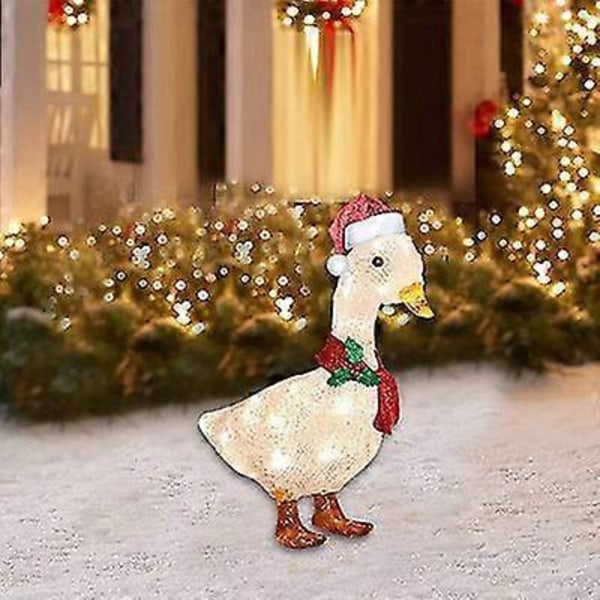 Julelys Utendørs For Dekorasjon Med Hage Led Dekorasjoner Innendørs And duck Small