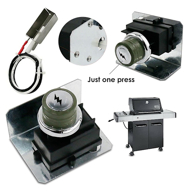 67726 Grill Lighter Kit for Weber Genesis 300 E/s-310 E/s-320 Spark Lighter