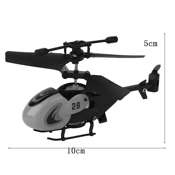 Letvægts Cool Mini Helikopter Rc Mikro Fjernbetjening Transmitter