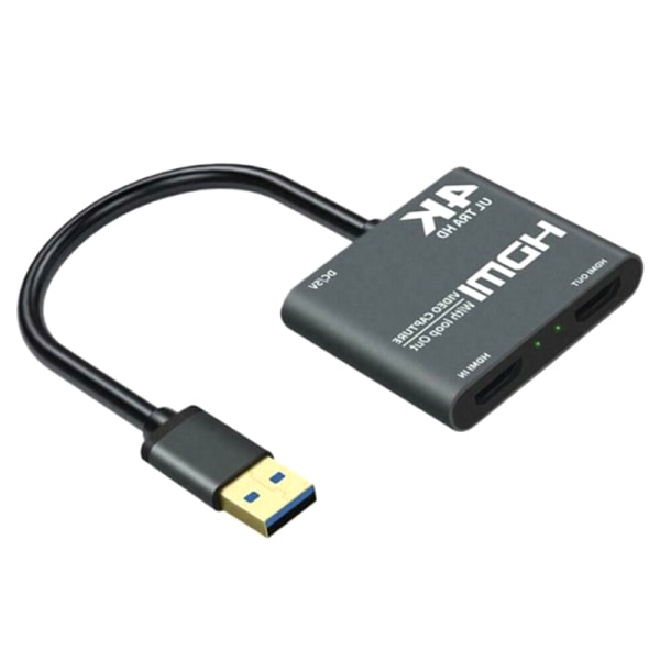 1080P 60fps Loop Out Broadcasting 4K HDMI USB3.0 Videooptagelse