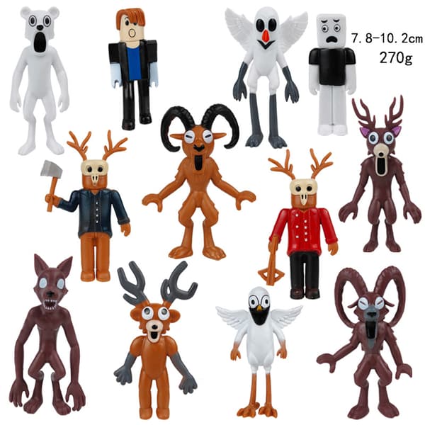 99 Nights in the Forest Figur | Spillkarakter Display Samleobjekt**A (5 modeller) A (5 models)