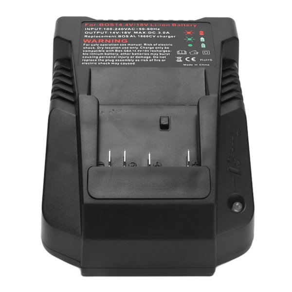Lithium Batterilader 14V-18V Smart Batteriholder til Bosch BC660 BC1880 AC 100-240VJP Stik