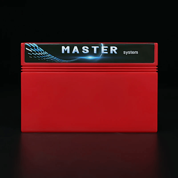 DIY Super 600 i 1 Master System-spillkassett for SEGA Master System-spillkonsollkort BlackShell Label 2