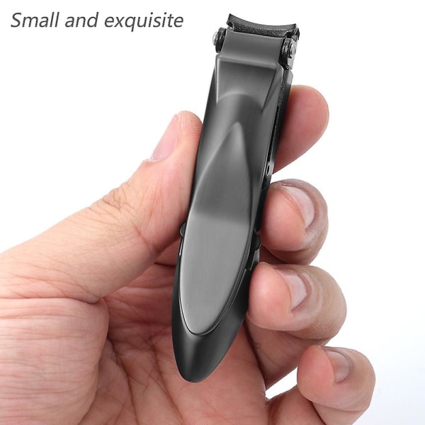 Nagelklippare för män med uppsamlare - Skarp, kraftig självuppsamlande nagelklippare för naglar och tånaglar 1 piece