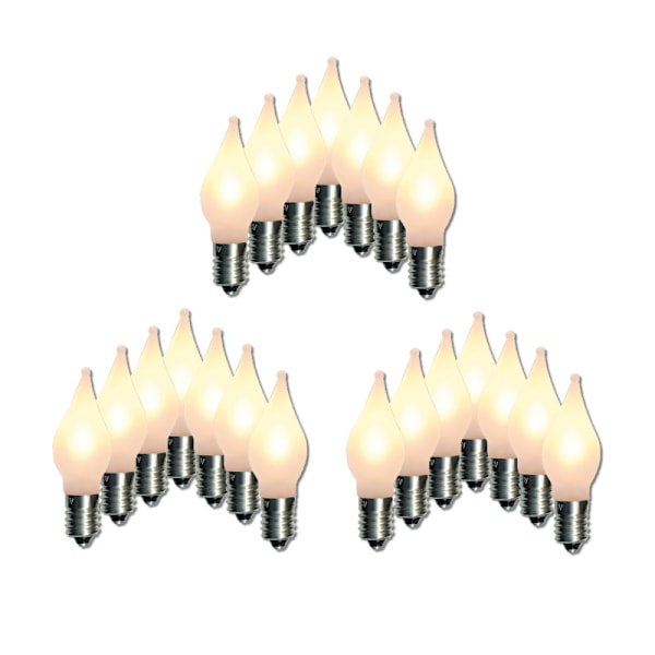 21 LED-valoa adventtikynttilöille Elsnåla E10 Uni 10-55V