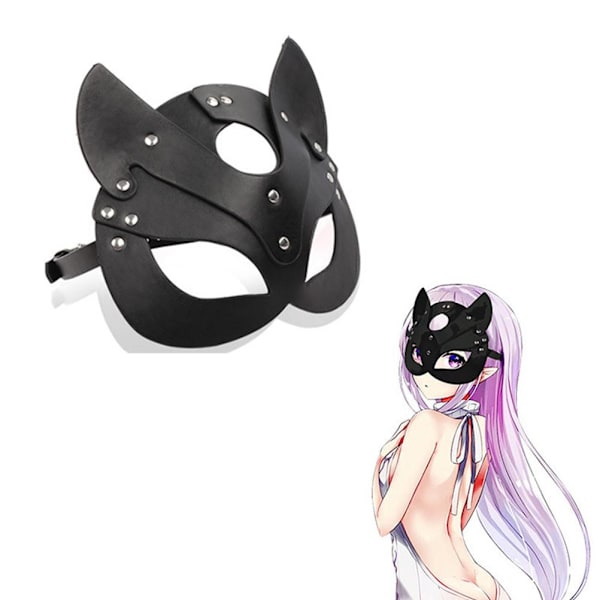22 deler Sexsett PU Lær Bondage Sett SM Sett for Par Voksne Sexy Dress for Par Spill