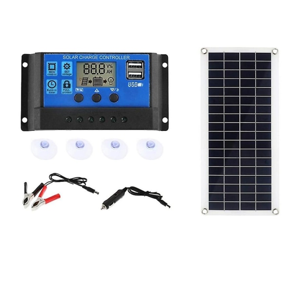 1000w solpanel 12-18v solcell solpanel för telefon RV bil Mp3 Pad laddare utomhusbatteri Su