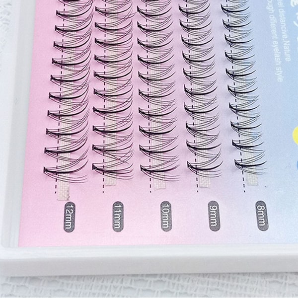 100-pack/förpackning Kluster Ögonfransar Ögonfransförlängningar [BT}
