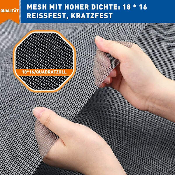 Myggenet Rulle 120 X 200 Cm, Myggenetstof Pr. Meter[qb]