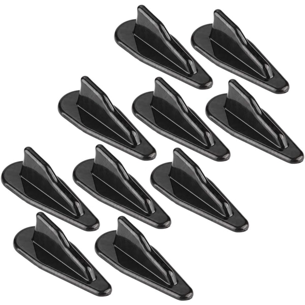 Universal kolfiber stil bil tak hajfen spoiler vinge kit