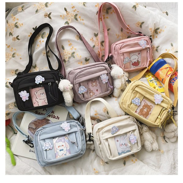 Kawaii Bag JK Transparent Bag PINK - spot salg pink