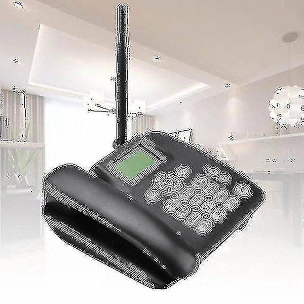 Trådløs telefon 4g stasjonær telefon støtte Gsm 850/900/18001900mhzSIM-kort trådløs telefon med antenne radio 1 -GSL