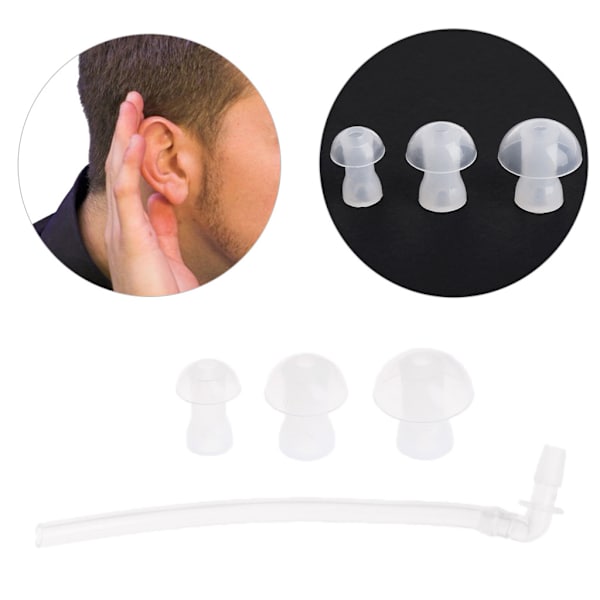 Stykker Ørepropper Med 1 Rør Resound BTE Høreapparater Ørepropper Kupler Universal