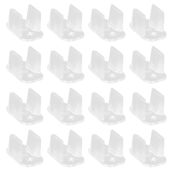 100 st LED-ljusremsor Clips Neon Lamp Monteringsclips Led