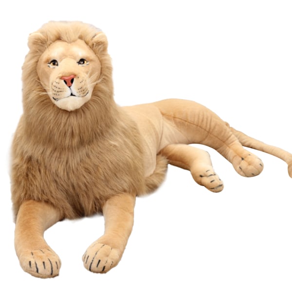 Suuret Realistiset Leijona- ja Leopardipehmolelut, Eläinnukke Kodin Sisustustarvikkeet 32cm