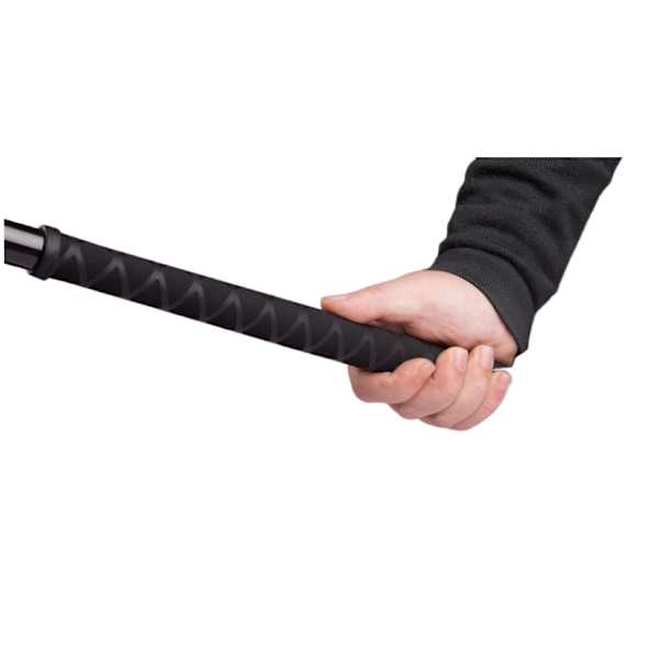 1m fiskespögrepp halkfri krympslang svart Svart Black 30mm