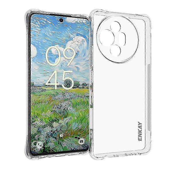 ENKAY HAT PRINCE Transparent TPU-etui for TCL 50 Pro NxtPaper 5G/TCL 50 NxtPaper 5G