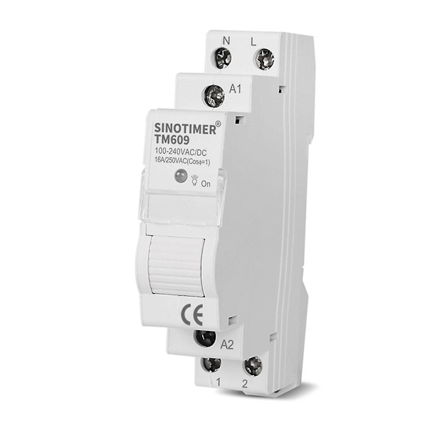 SINOTIMER TM609 WiFi Smart Timer Switch Tuya APP Fjärrkontroll Trådlös Nedräkningstid Switch Hem Trappljus 220V 110V