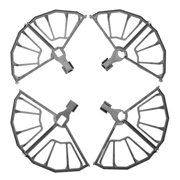 Grå Mavic 2 Pro 4 st semi-inkapslad professionell RC propellerkåpa