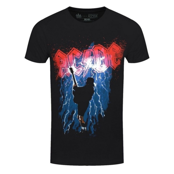 AC/DC Unisex Voksen Thunderstruck T-shirt L Sort Sort Black L