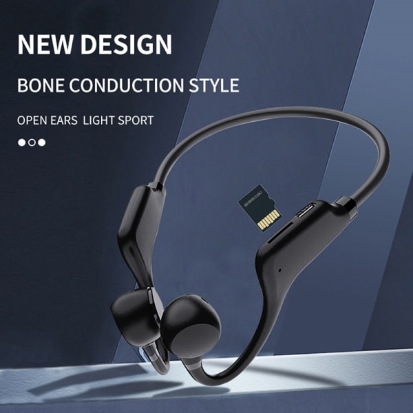 Luujohtokuulokkeet Langattomat Kuulokkeet Bluetooth-kuulokkeet Musta LB-K3